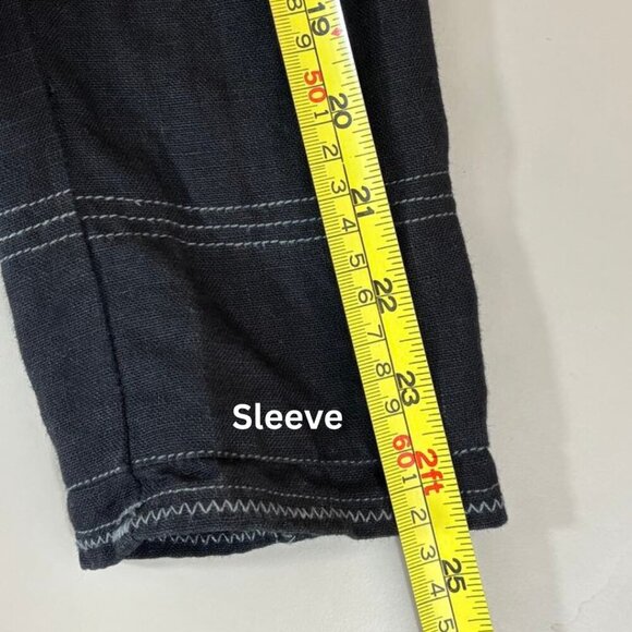 Solola Women's Black Linen Blazer – Size 40 (Approx US M) - Picture 10 of 11